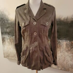 Hard Tail Khaki Utility Jacket